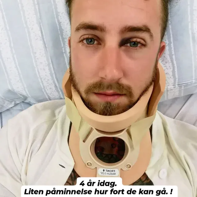 Ibland hinner man inte riktigt tänka efter. Tänka på att mina barn kunde förlorat sin pappa denna idag för 4 år sen. Spräckt skallben, inre…
